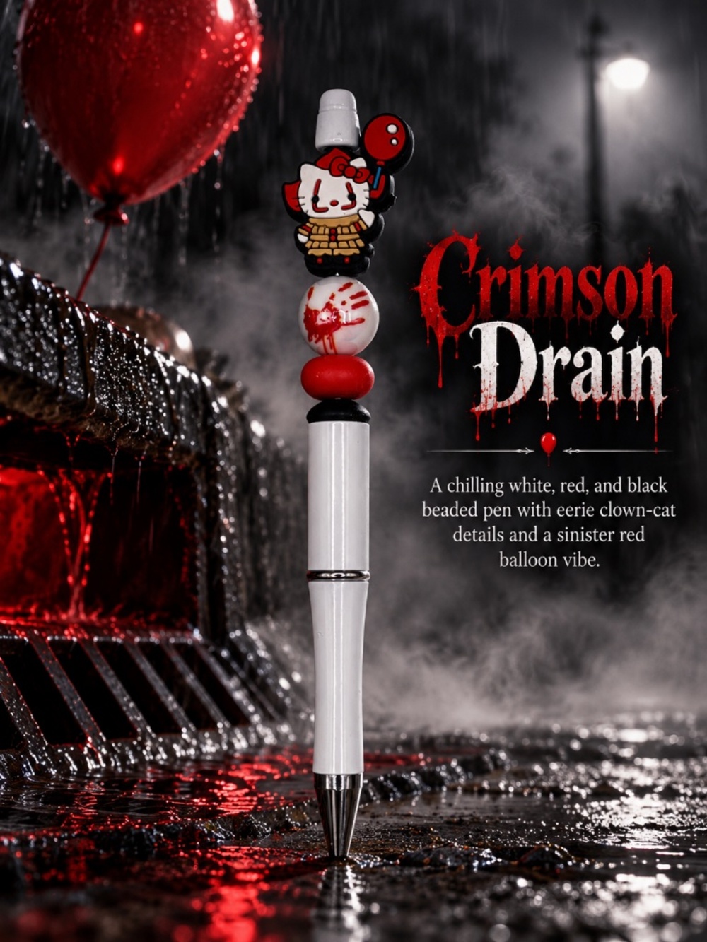 Crimson Drain Pen